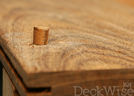 DeckWise® Exotic Wood Plugs