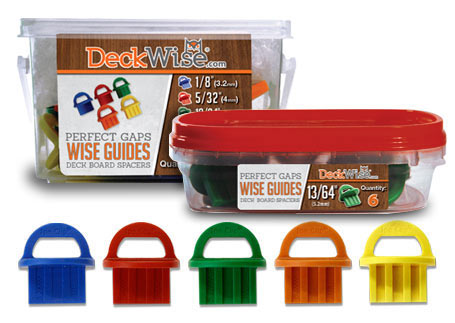 deckwise wiseguides board gap spacers